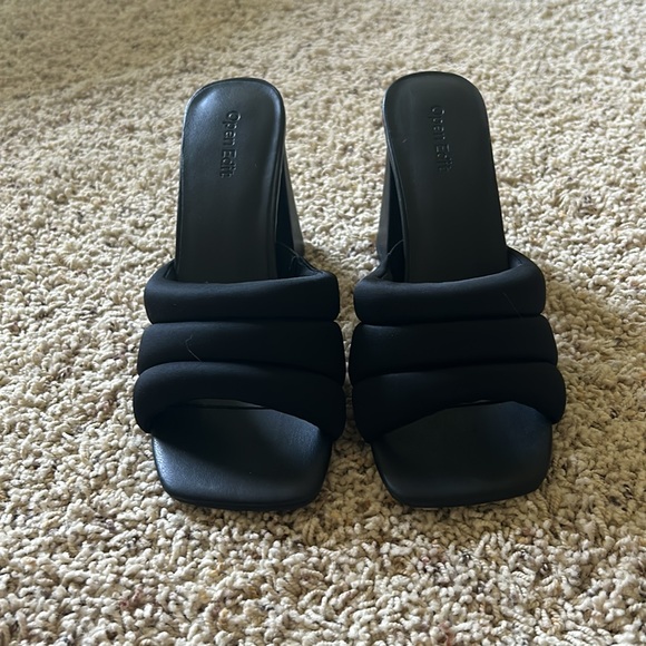 Open Edit Black Heels (size 8) - Picture 7 of 9